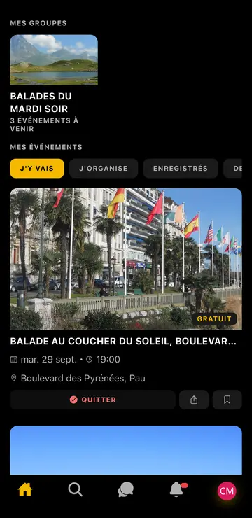 Ton groupe et tes prochaines sorties
